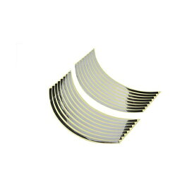 バイクパーツセンター｜BIKE PARTS CENTER 901816 12インチ用 リムステッカー 銀