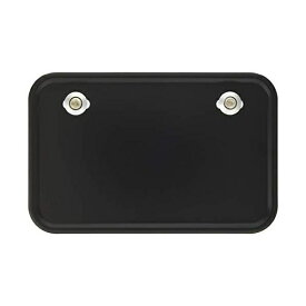 バイクパーツセンター｜BIKE PARTS CENTER 900117 ナンバープレートベース 50cc~125cc 四角 黒