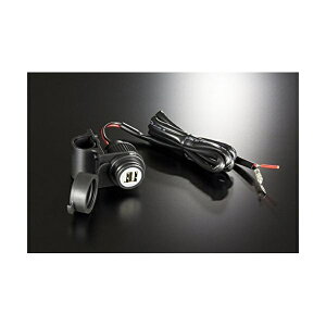 oCNp[cZ^[bBIKE PARTS CENTER 975123 nhNv USB|[g USB2.0×2 5V/2A DC12V`24V