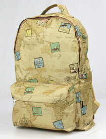 ハピタス｜HAPITAS 折り畳みリュック HAP0112-PN44 マップキャメル