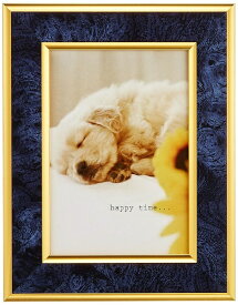 King｜キング デザインフレームL ブルー