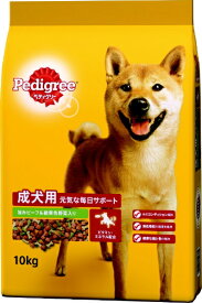 マースジャパンリミテッド｜Mars Japan Limited Pedigree（ペディグリー）ドライ 成犬用 旨みビーフ＆緑黄色野菜入り 10kg