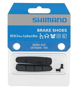 シマノ|SHIMANO ブレーキシュー DURAACE R9100 R55C4カーボンリム用 WP-Y8L298070