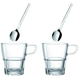 Leonardo｜レオナルド コーヒーカップ＆スプーン 2個セット Senso 24023