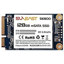 SUNEAST｜サンイースト SE800-m128GB 内蔵SSD SE800 mSATA [128GB /mSATA]