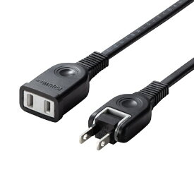 サンワサプライ｜SANWA SUPPLY 電源延長コード ブラック TAP-EX2103BK [3.0m /1個口 /スイッチ無][TAPEX2103BK]