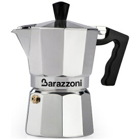 Barazzoni｜バラゾーニ 直火用 エスプレッソコーヒーメーカー 6カップ LA CAFFETTIERA ALLUMINIO E COLORATA 830005506