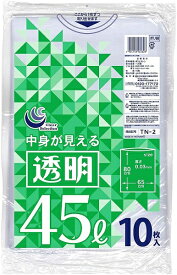 日本技研工業｜NIPPON GIKEN INDUSTRIAL ポリ袋 TN-2 [45L /10枚 /透明]