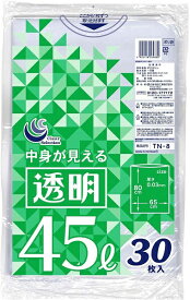 日本技研工業｜NIPPON GIKEN INDUSTRIAL ポリ袋 TN-8 [45L /30枚 /透明]