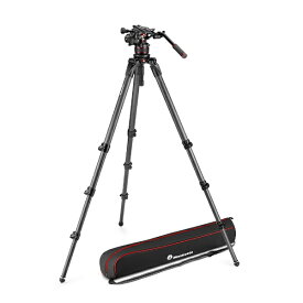 Manfrotto｜マンフロット ナイトロテック612ビデオ雲台+536カーボン三脚 MVK612CTALL[MVK612CTALL]