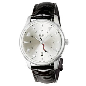 GUCCI｜グッチ Gタイムレス [G-Timeless] 2年保証 YA126332 シルバー [並行輸入品] 【代金引換配送不可】