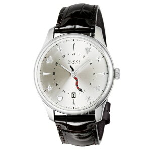 �y�G���g���[�ōő�S�z�|�C���g�Ҍ��b5/6�܂Łz GUCCI�b�O�b�` G�^�C�����X [G-Timeless] 2�N�ۏ� YA126332 �V���o�[ [���s�A���i] �y��������z���s�z