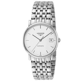 【エントリーで最大2万ポイント当たる｜1/20まで】 LONGINES｜ロンジン エレガント [Elegant] 5年保証 ホワイト L4.809.4.12.6 [並行輸入品]