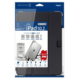 ナカバヤシ｜Nakabayashi 10.2インチ iPad（第7世代）用 衝撃吸収ケース ブラック TBC-IP1902BK