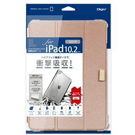 ナカバヤシ｜Nakabayashi 10.2インチ iPad（第7世代）用 衝撃吸収ケース ピンク TBC-IP1902P