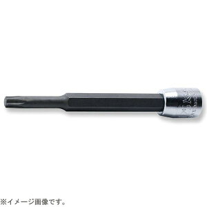 �R���H�ƌ������bKO-KEN TOOL 2025.80-T20 1/4�C���`(6.35mm) �g���N�X�r�b�g�\�P�b�g 80mm T20 2025.80-T20