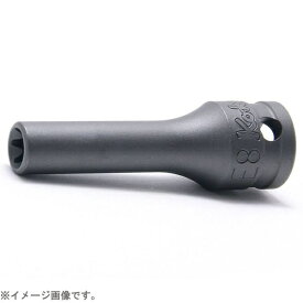 山下工業研究所｜KO-KEN TOOL 23325-E14 3/8インチ(9.5mm) トルクスインダストリアルディープソケット E14 23325-E14