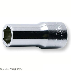 山下工業研究所｜KO-KEN TOOL 3300X-9 3/8インチ(9.5mm) 6角セミディープソケット 9mm 3300X-9