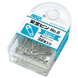 ミツヤ｜mitsuya 安全ピン31MM32本 BX1-81-2
