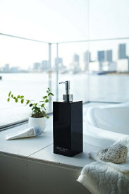 山崎実業｜Yamazaki ミスト　2WAYディスペンサー　スクエアボディーソープ　ブラック(2 Way Dispenser Mist Square Body Soap BK) ブラック 07897