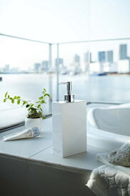 山崎実業｜Yamazaki ミスト　2WAYディスペンサー　ボディーソープ　ホワイト(2 Way Dispenser Mist Body Soap WH) ホワイト 07905