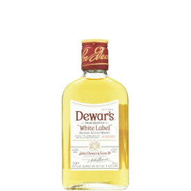 ウイスキー デュワーズ ホワイトラベル ミニボトル 200ml【ウイスキー】※箱無し 【代金引換配送不可】