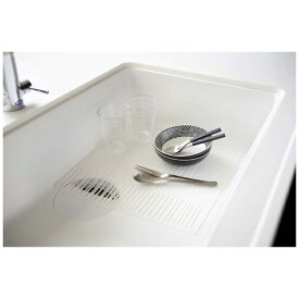 山崎実業｜Yamazaki アクア　キッチンシンクマット　(Kitchen Sink Mat AQUA) ホワイト 02627