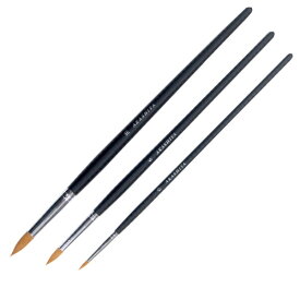 あかしや｜akashiya アートセーブルAセット（丸筆0号・丸筆6号・丸筆10号） GA/3VA