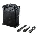 サンワサプライ｜SANWA SUPPLY ワイヤレスマイク付き拡声器スピーカー MM-SPAMP10