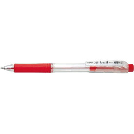 ぺんてる｜Pentel .e(ドット・イー) ボールペン 赤(インク色：赤) BK125-B [0.5mm]