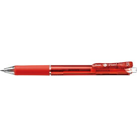 ぺんてる｜Pentel VICUNA Feel(ビクーニャ フィール) ボールペン クリアレッド(インク色：赤) BXB115-B [0.5mm]