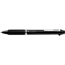 ぺんてる｜Pentel エナージェル 3色ボールペン ブラック BLC35A [0.5mm]