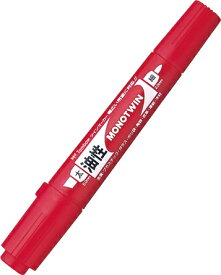 トンボ鉛筆｜Tombow モノツイン 油性マーカー 赤 OD-TME25