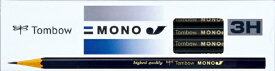 トンボ鉛筆｜Tombow MONOJ 鉛筆 MONO-J3H [3H /12本（1ダース）]