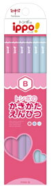 トンボ鉛筆｜Tombow ippo!(イッポ) かきかたえんぴつ プレーン(ピンク) KB-KPW04-B [B /12本（1ダース）]