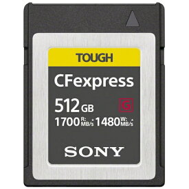 ソニー｜SONY CFexpressカード　Type B TOUGH(タフ) CEB-Gシリーズ CEB-G512 [512GB]