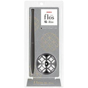 �[�u���bZEBRA flos(�t���X) ��-Rin- �{�[���y�� ��(�C���N�F�F��) P-BA111-BK [0.7mm]