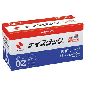 �j�`�o���bNICHIBAN �i�C�X�^�b�N ��ʃ^�C�v ���ʃe�[�v 10���� [15mm×20m] NWBB-15