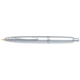 PILOT｜パイロット キャップレス 万年筆 ノック式 シルバー FCN-1MR-SM [中字（M）]