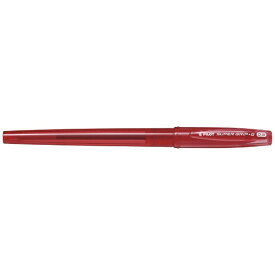 PILOT｜パイロット スーパーグリップG キャップ式 ボールペン 極細 レッド(インク色：赤) BSGC-10EF-RR [0.5mm]
