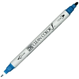 呉竹｜Kuretake ZIG クリーンカラーf 水性マーカー ペルシアングリーン TCS-6000T-033