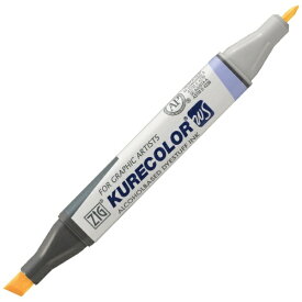 呉竹｜Kuretake ZIG(ジグ) 油性カラーペン KURECOLOR TWIN WS MID YELLOW KC-3000N-104