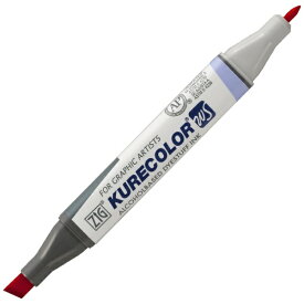 呉竹｜Kuretake ZIG(ジグ) 油性カラーペン KURECOLOR TWIN WS CARMINE RED KC-3000N-208