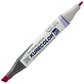 呉竹｜Kuretake ZIG(ジグ) 油性カラーペン KURECOLOR TWIN WS DARK PINK KC-3000N-229