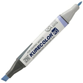 呉竹｜Kuretake ZIG(ジグ) 油性カラーペン KURECOLOR TWIN WS ICE BLUE KC-3000N-350
