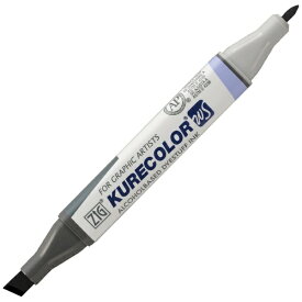 呉竹｜Kuretake ZIG(ジグ) 油性カラーペン KURECOLOR TWIN WS DARK GRAY KC-3000N-805