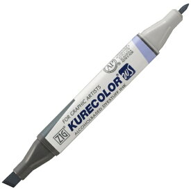 呉竹｜Kuretake ZIG(ジグ) 油性カラーペン KURECOLOR TWIN WS PALE GRAY KC-3000N-821