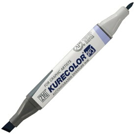 呉竹｜Kuretake ZIG(ジグ) 油性カラーペン KURECOLOR TWIN WS BLUE GRAY 4 KC-3000N-827