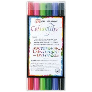 |bKuretake ZIG JOtB[II }[J[ 6FZbg TC-3100/6V