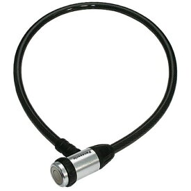 Panasonic｜パナソニック ワイヤ錠 ディンプルキー(700mm×12mm) ブラック NSAJ089-B [ワイヤーロック /ディンプル錠]